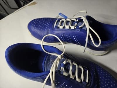 Adidas Women's Adipure Sport Bluglo/Ng Golf Shoes Size 6.5 Spikeless Blue (S11) - Thumbnail 8