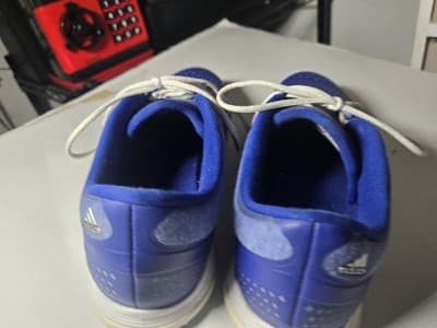 Adidas Women's Adipure Sport Bluglo/Ng Golf Shoes Size 6.5 Spikeless Blue (S11) - Thumbnail 3