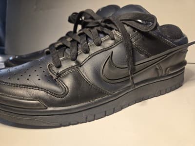Nike Dunk Low Twist 'Dark Obsidian Black' DZ2794-400 Women's Size 8 - Thumbnail 4