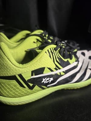 Women’s New Balance XC Seven V4 Size 10.5 Spike Running Shoes Black Green New - Thumbnail 2