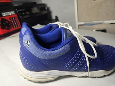 Adidas Women's Adipure Sport Bluglo/Ng Golf Shoes Size 6.5 Spikeless Blue (S11) - Thumbnail 5