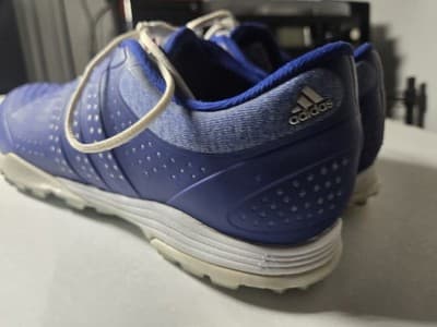 Adidas Women's Adipure Sport Bluglo/Ng Golf Shoes Size 6.5 Spikeless Blue (S11) - Thumbnail 6