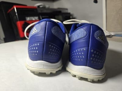 Adidas Women's Adipure Sport Bluglo/Ng Golf Shoes Size 6.5 Spikeless Blue (S11) - Thumbnail 2