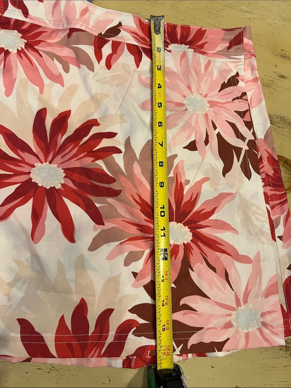 RipSkirt Hawaii Retro Bloom Floral RipSkirt Length 3 Wrap Skirt Large - Thumbnail 5