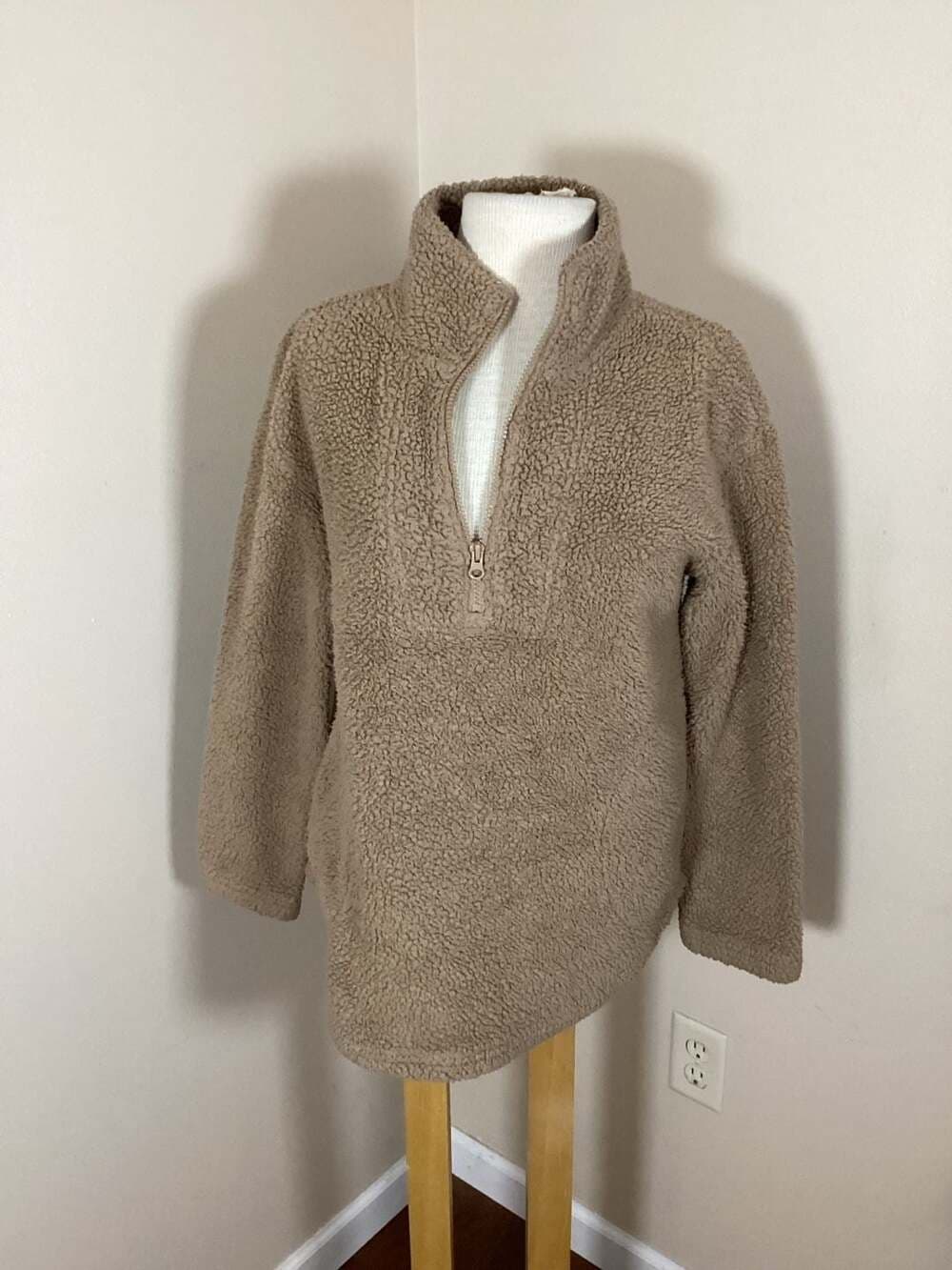 Koolaburra by UGG Sherpa Quarter-Zip Pullover, Size S - Thumbnail 11