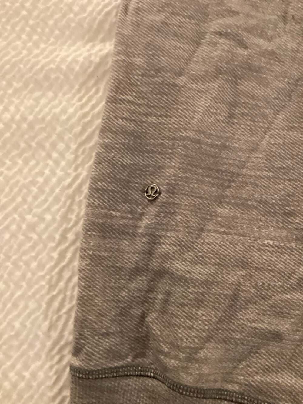 Lululemon Scuba Jogger Crop Pants Heathered Grey Size 4 - Thumbnail 2