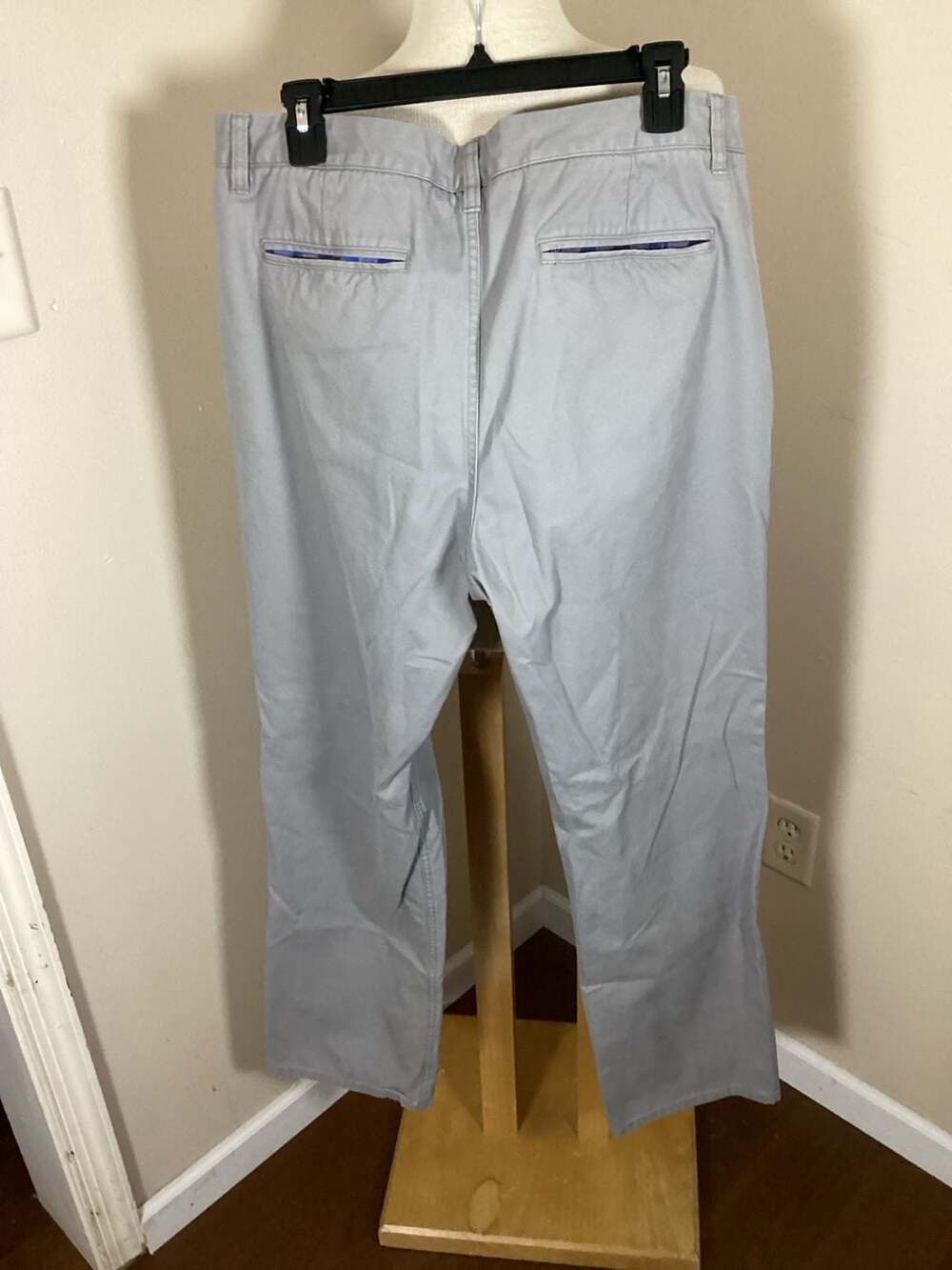 Bonobos Washed Chinos Light Grey Size 36/34 - Thumbnail 2