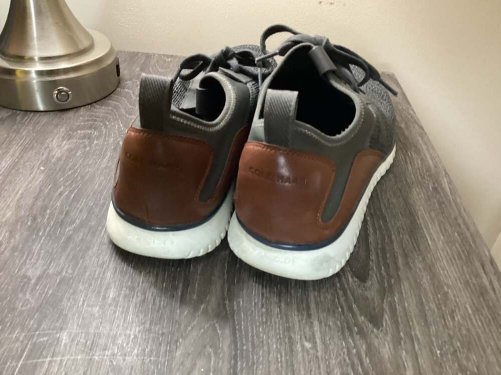 Cole Haan Grand.OS Knit Sneakers Gray Brown Men's Size 13M C32546 - Thumbnail 3