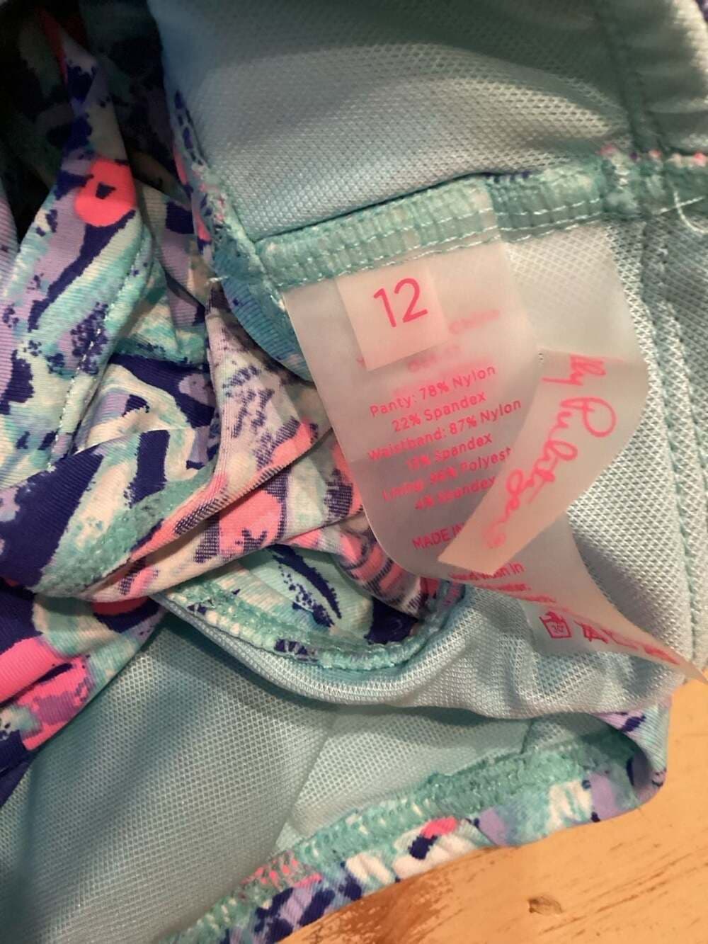 Lilly Pulitzer Lagoon Sarong Hipster Bikini Bottom in Splash Dance - Thumbnail 2