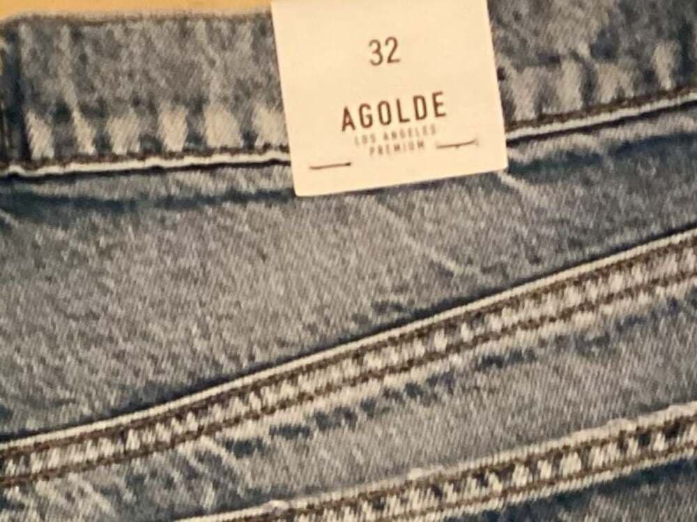 AGOLDE Parker Vintage Cut Off Shorts in Swapmeet - Thumbnail 5