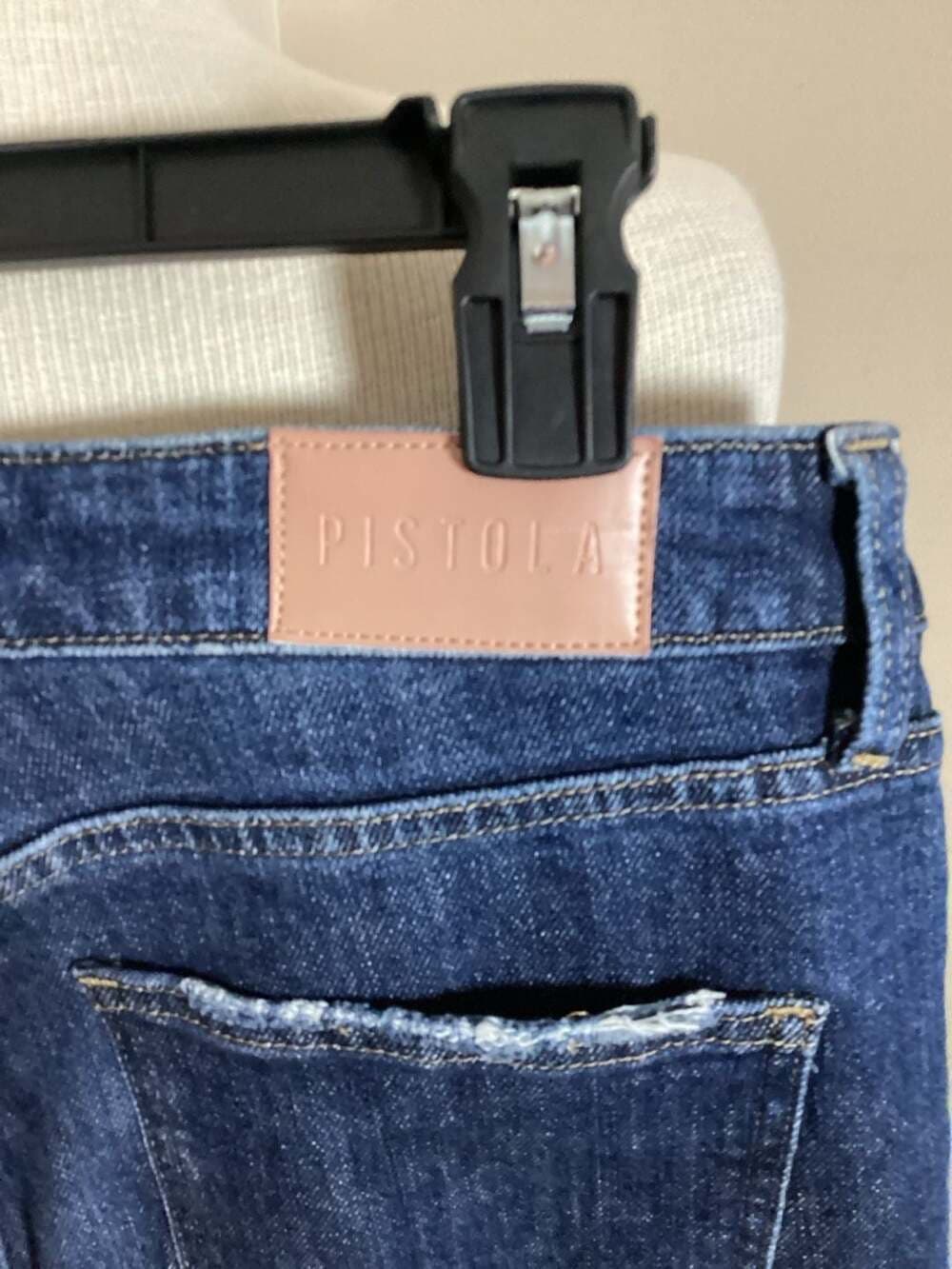 Pistola Kacey Cuffed High Waist Boyfriend Jeans Size 29 - Thumbnail 3