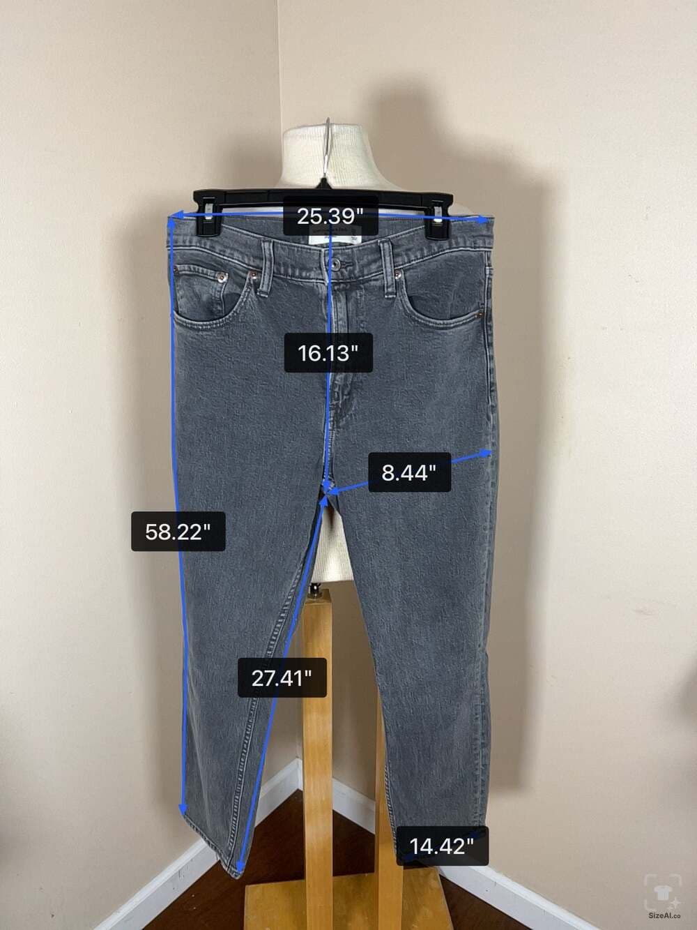 Abercrombie & Fitch The Skinny High Rise Jeans Size 29/8s - Thumbnail 6