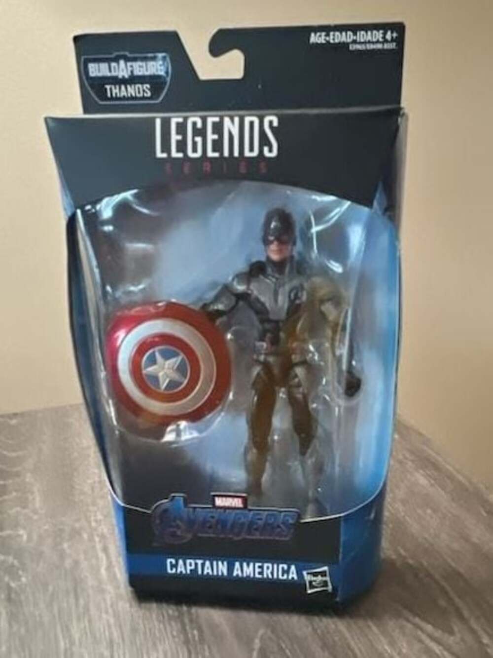 Marvel Legends Avengers Endgame Team Suit Captain America Action Figure Thanos B - Thumbnail 5