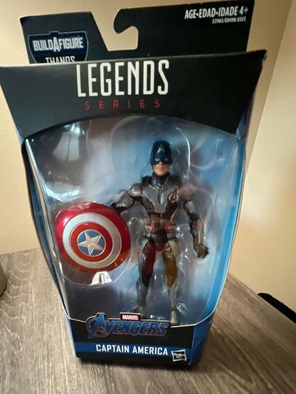Marvel Legends Avengers Endgame Team Suit Captain America Action Figure Thanos B - Thumbnail 2