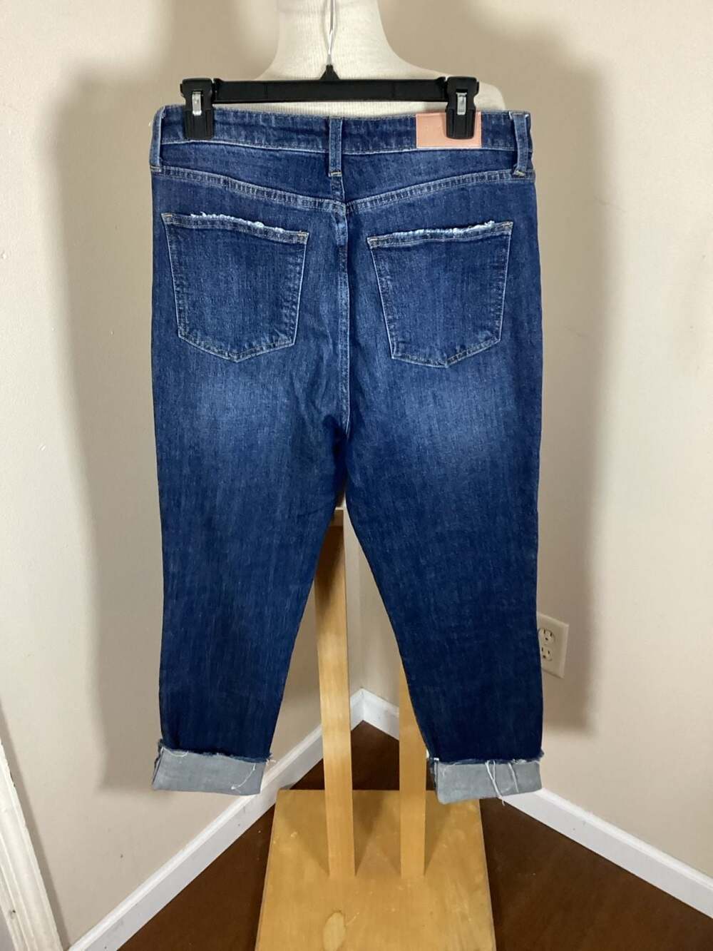 Pistola Kacey Cuffed High Waist Boyfriend Jeans Size 29 - Thumbnail 2