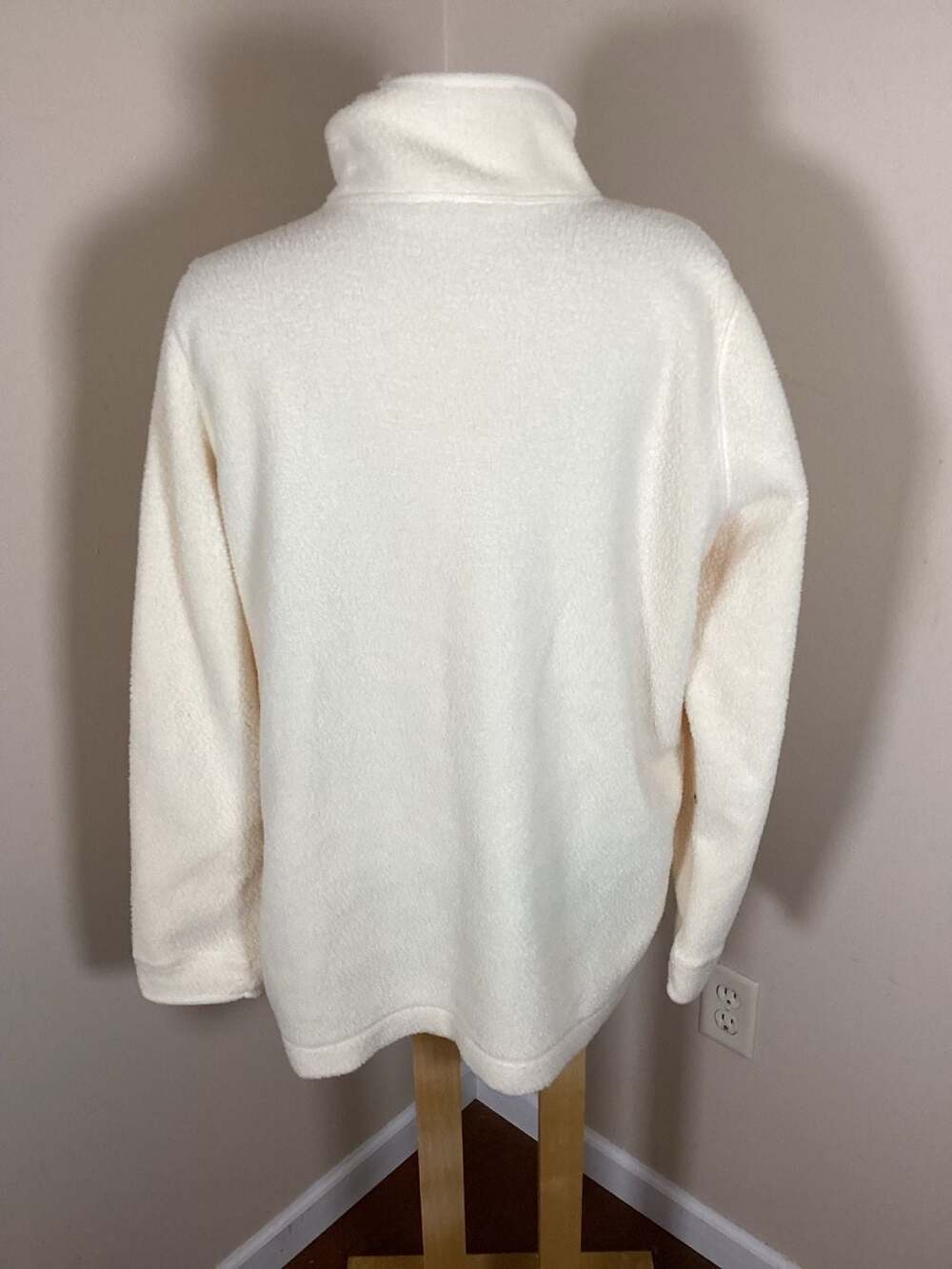 L.L.Bean Women's Cozy Sherpa Fleece Funnel Neck Pullover Sweatshirt - Thumbnail 3