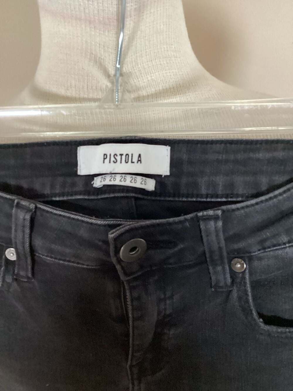 Pistola Black Skinny Jeans Size 26 - Thumbnail 2