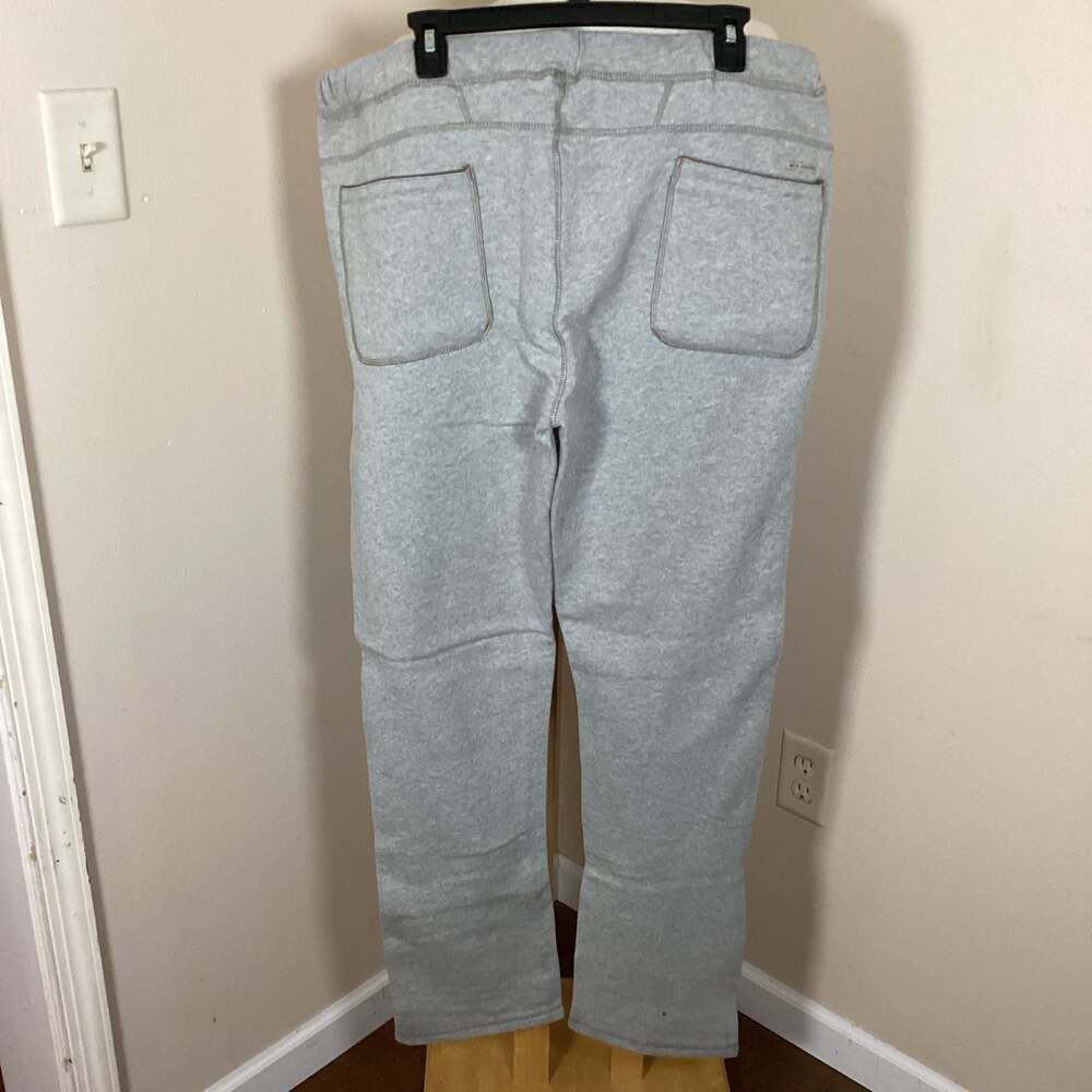 Zenfari Grey 100% Cotton Lounge Sweatpants with Patch Pockets Size XL - Thumbnail 2