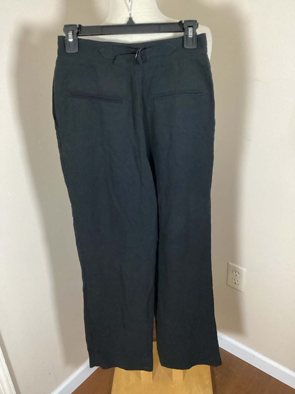 Free People Buckle Back Wide-Leg Pleated Trousers Size 0 - Thumbnail 2