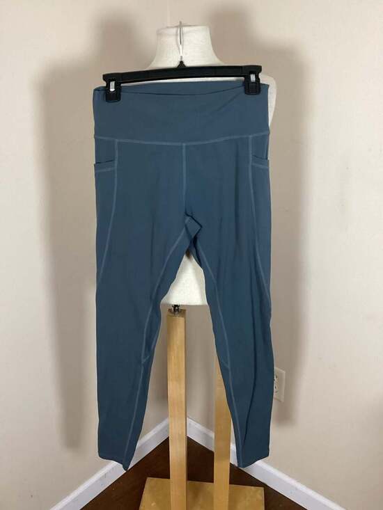Three Nails Women's High-Rise Pocket Leggings in Ocean Blue - Thumbnail 4