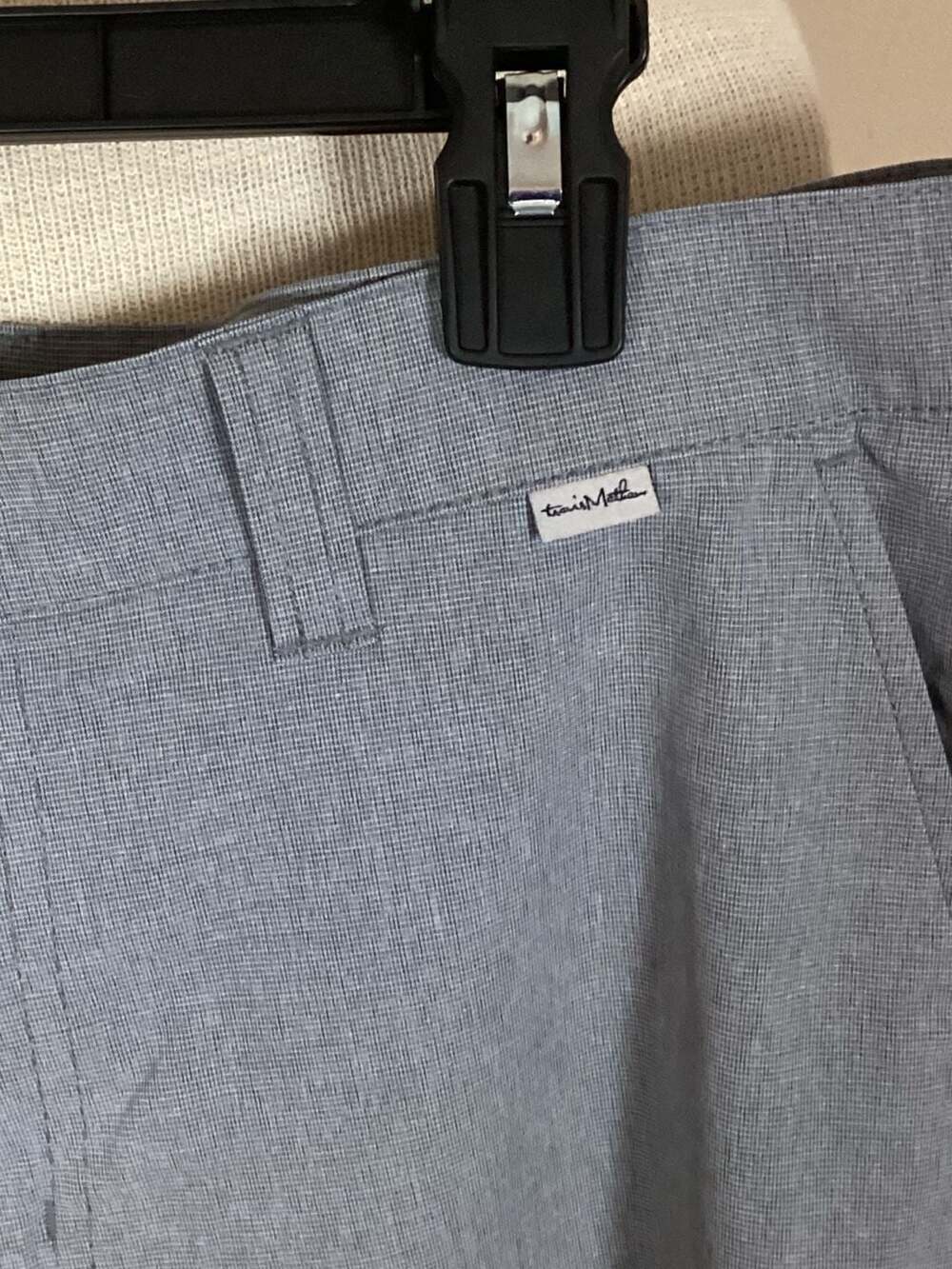 TravisMathew Beck Heathered Golf Shorts Size 32 - Thumbnail 3