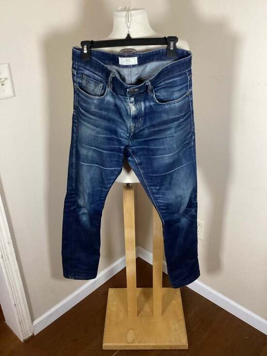 M.J. Bale MJB Garments of Character Dark Wash Jeans Size 30 - Thumbnail 4