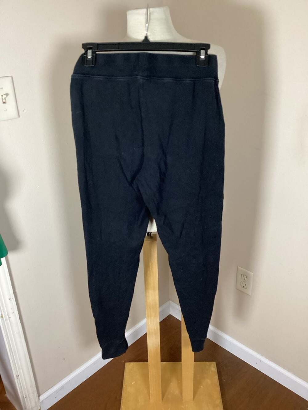 Pact Organic Cotton Jogger Sweatpants Black Size S - Thumbnail 2