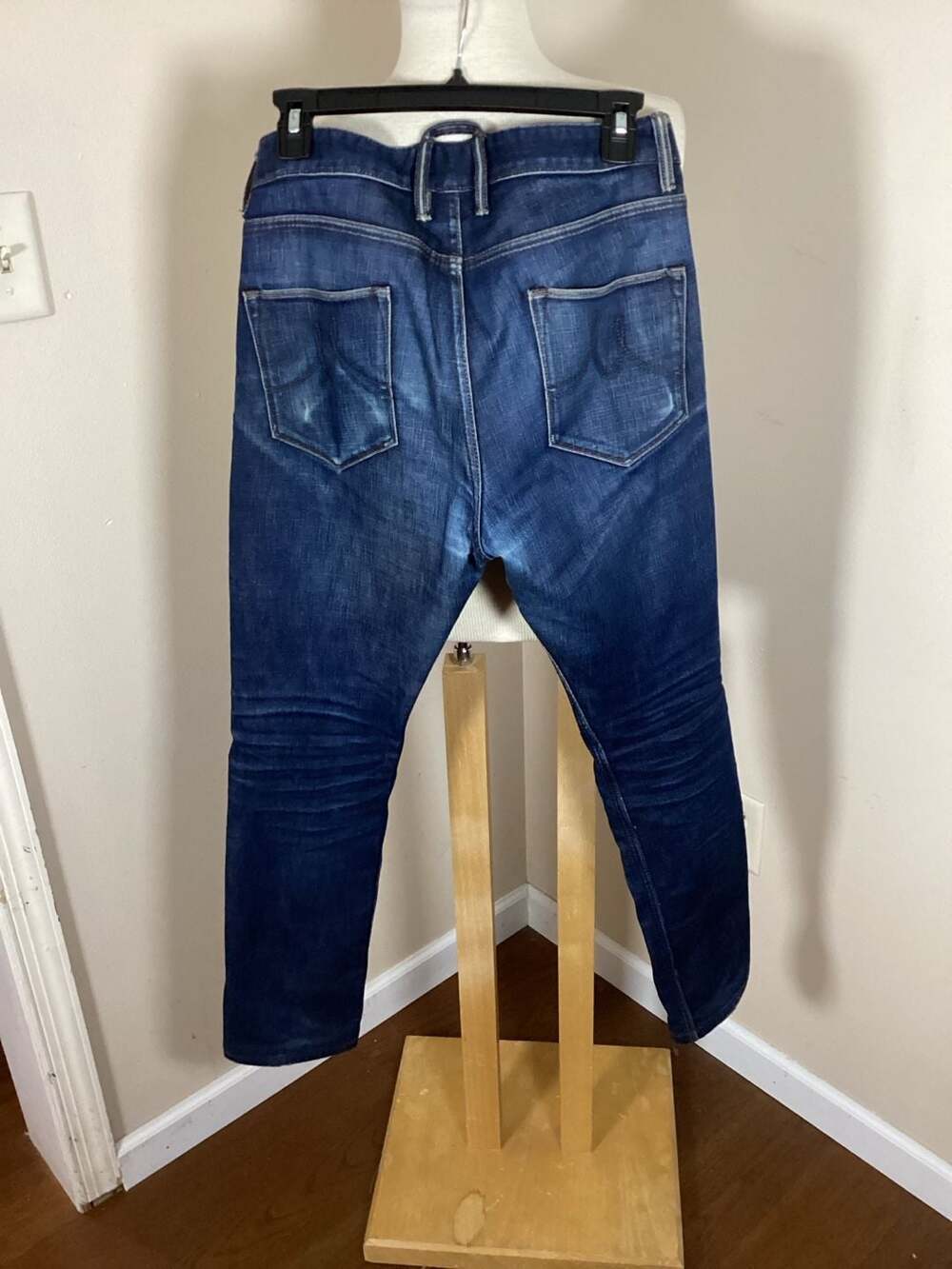 M.J. Bale MJB Garments of Character Dark Wash Jeans Size 30 - Thumbnail 2