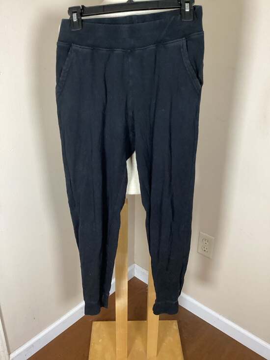 Pact Organic Cotton Jogger Sweatpants Black Size S - Thumbnail 5