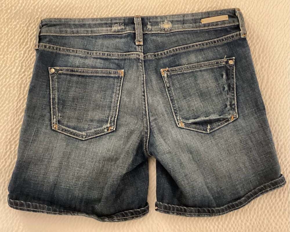 Pilcro and the Letterpress Stet Denim Shorts Size 27 - Thumbnail 3
