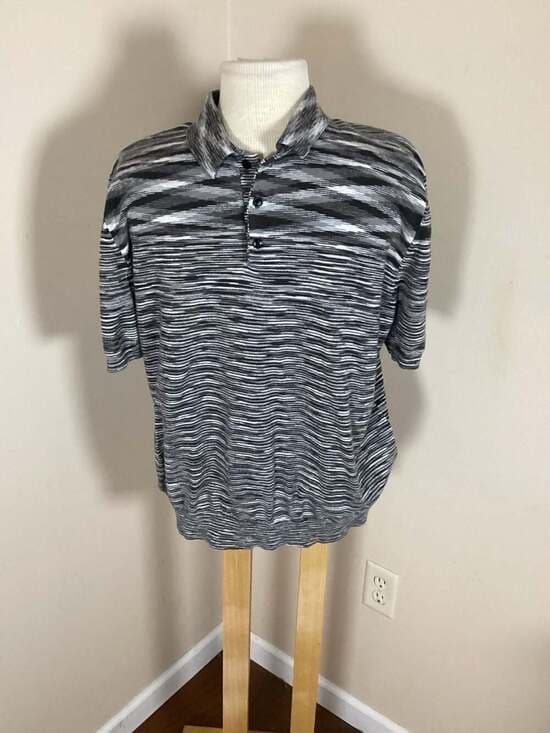 Ted Baker London Short Sleeved Space-Dye Knit Polo Shirt - Thumbnail 4