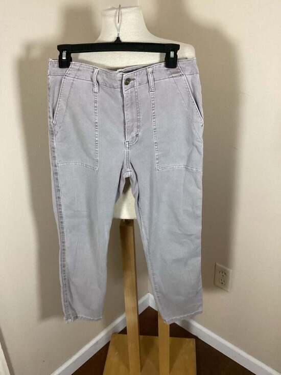 PISTOLA Camy High Rise Utility Pants in Grey - Thumbnail 4