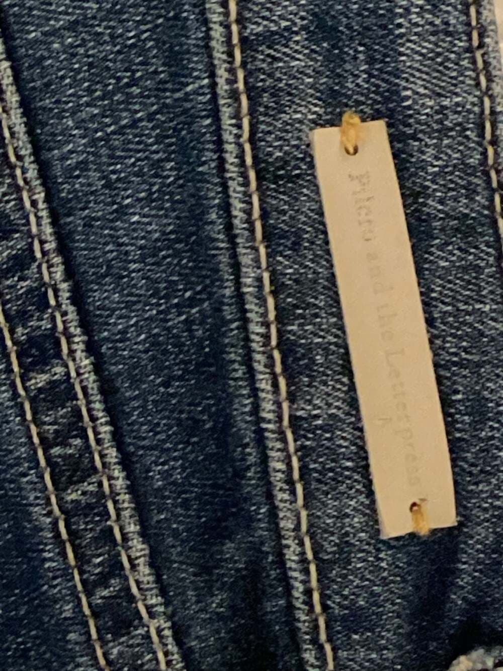 Pilcro and the Letterpress Stet Denim Shorts Size 27 - Thumbnail 2
