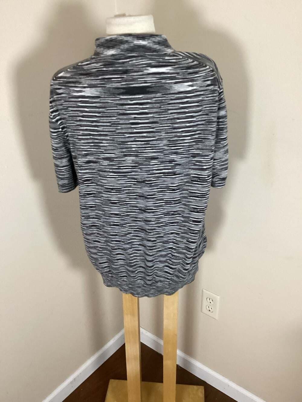 Ted Baker London Short Sleeved Space-Dye Knit Polo Shirt - Thumbnail 3