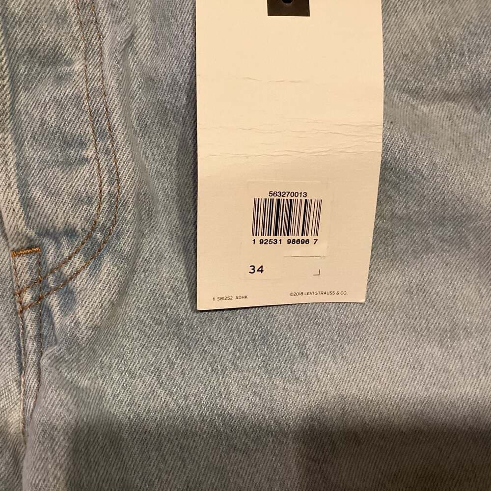 Levi's Women's 501 High-Rise Original Denim Cutoff Shorts in Luxor Baker - Thumbnail 4