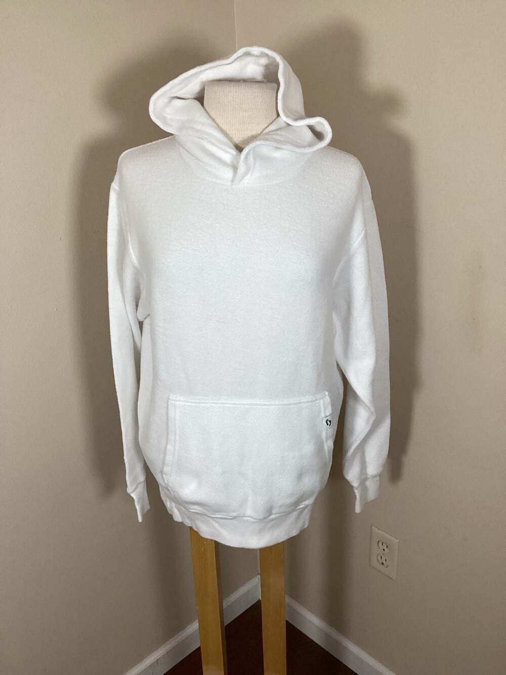 Outerknown Blanket Blend Hoodie White Size Small - Thumbnail 3