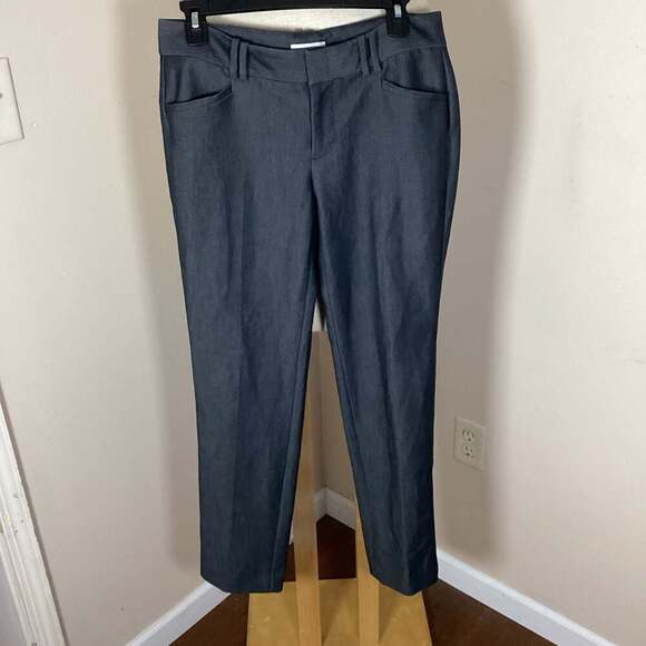 Calvin Klein Sheen Finish Trouser Dress Pants - Thumbnail 4