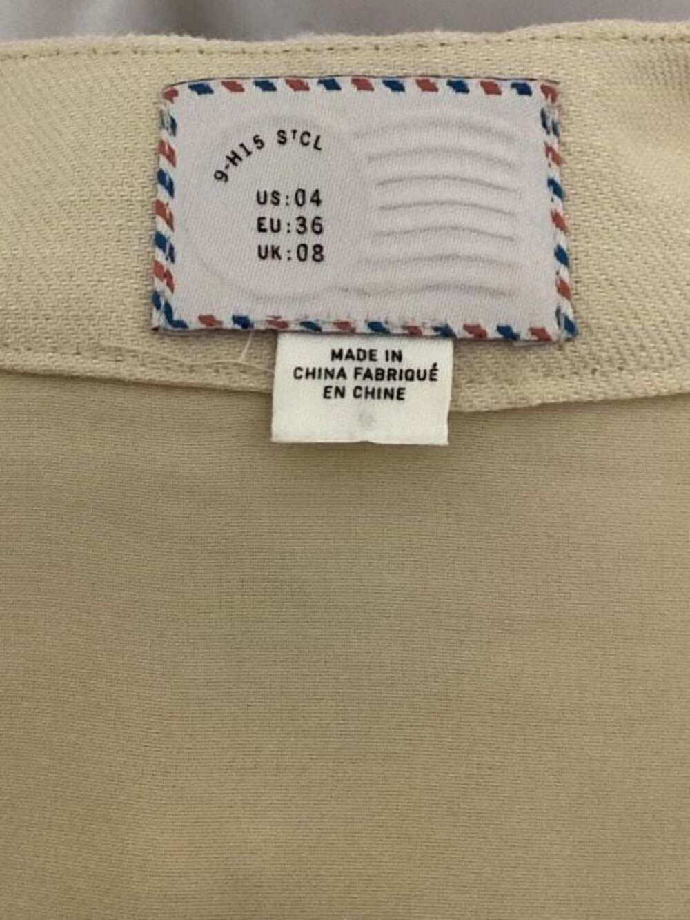 Anthropologie Postmark Cream Crochet Lace Bodice Sheath Dress Size 4 - Thumbnail 3