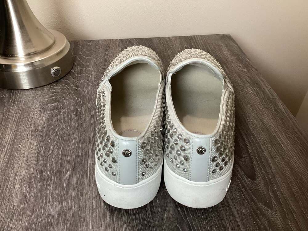 Michael Kors Women's Keaton Embellished Rhinestone Slip-On Sneakers - Thumbnail 7