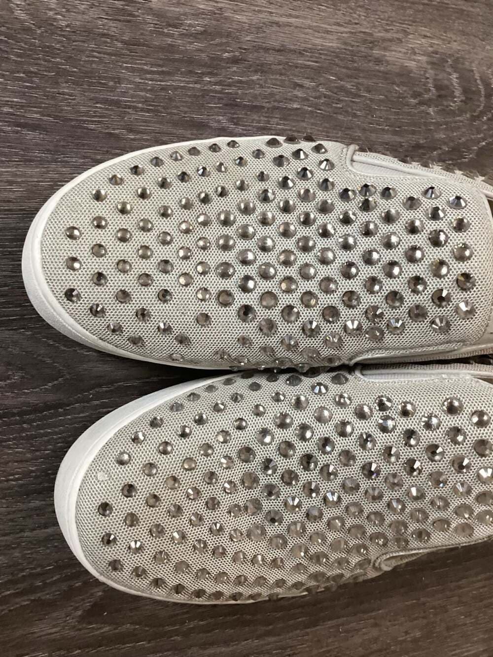 Michael Kors Women's Keaton Embellished Rhinestone Slip-On Sneakers - Thumbnail 3