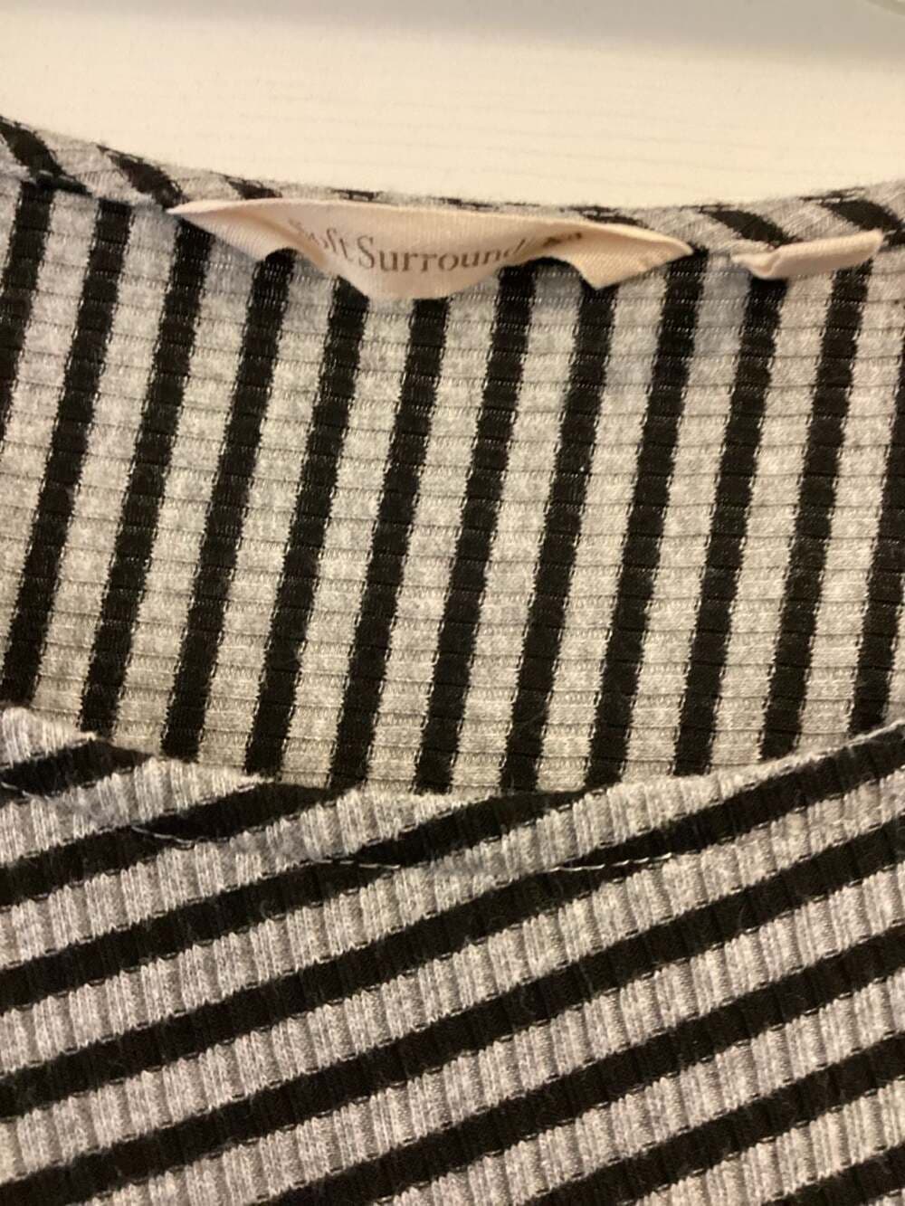 Soft Surroundings Ryley Mixed Stripe Knit Maxi Dress - Thumbnail 3