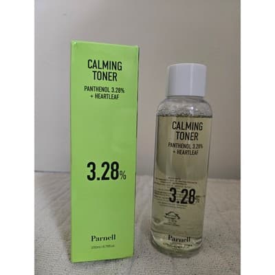 Parnell Calming Toner Panthenol 3.28% Heartleaf Soothing K-Beauty Toner
