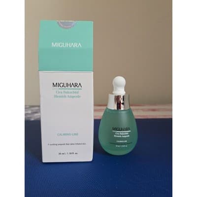 Miguhara Cica Bakuchiol Blemish Ampoule Soothing K-Beauty Facial Serum