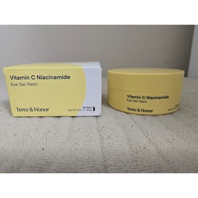 Terez & Honor Vitamin C Niacinamide Eye Gel Patches Dark Circles Puffiness