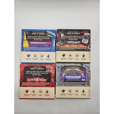 Lot of 4 Dr. Squatch Stranger Things Soaps- New - Thumbnail 2