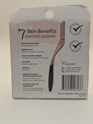 NIB NEW SCHICK HYDRO SILK DERMAPLANING REFILLS RAZORS INCLUDES 6 REFILLS - Thumbnail 2