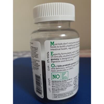 Kids Garden of Life Probiotic 3 billion CFU New- EXP 9/26 - Thumbnail 2