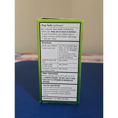 Amazon Basic Care All Day Allergy- Exp 8/28 - Thumbnail 2