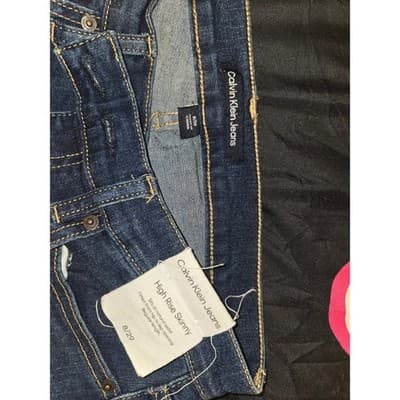 Calvin Klein High Rise Skinny Jeans Size 8\2 (Size 8) - Thumbnail 5