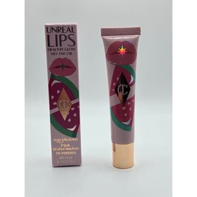 Charlotte Tilbury Unreal Lips Healthy Glow Nectar Oil Pink Watermelon